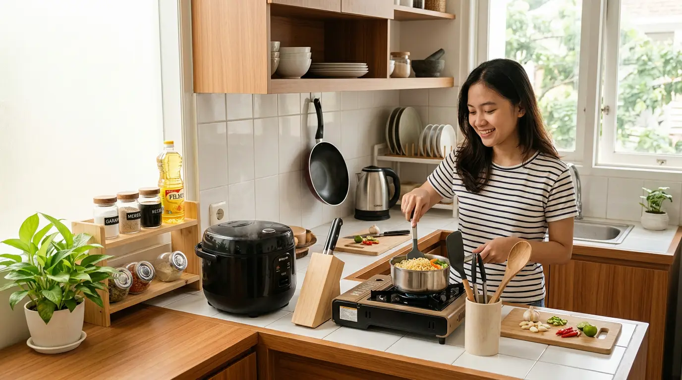 Alat Dapur Wajib Anak Kos: 10 Item Esensial Budget 200 Ribu