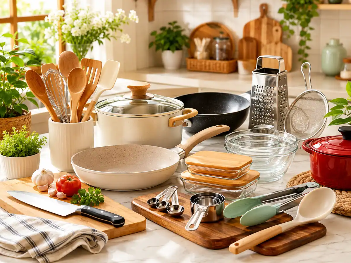 Jenis-Jenis Alat Dapur Esensial yang Wajib Ada di Dapurmu