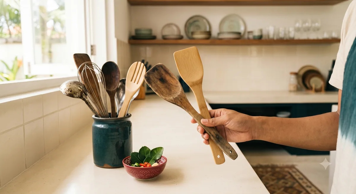 Kapan Waktunya Mengganti Alat Kitchen Utensil Lama dengan yang Baru