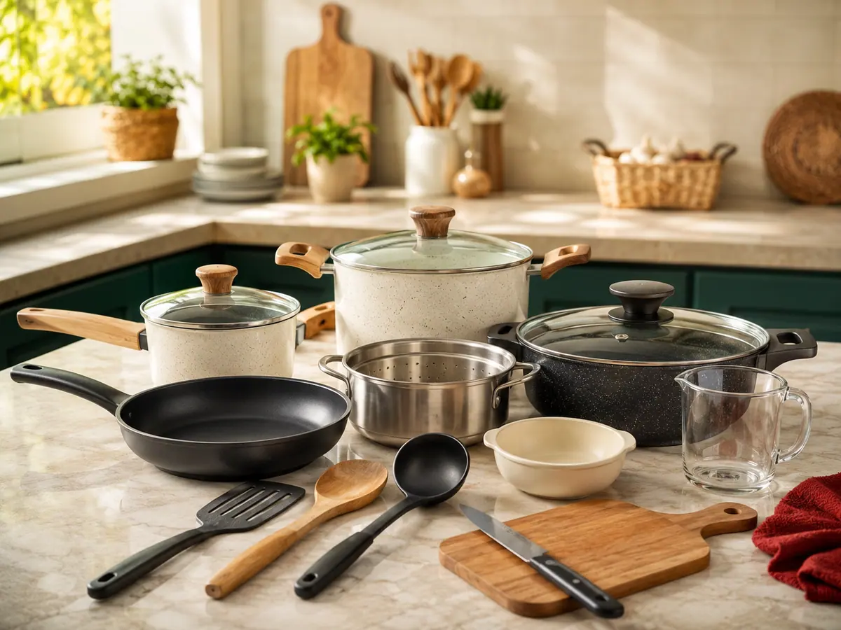 Jenis-Jenis Alat Masak Dapur Esensial yang Wajib Kamu Punya