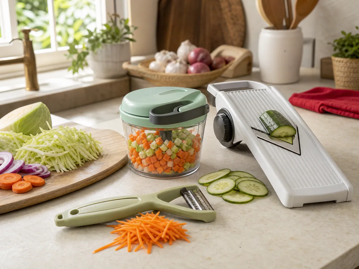 Jenis-Jenis Alat Pemotong Sayur
