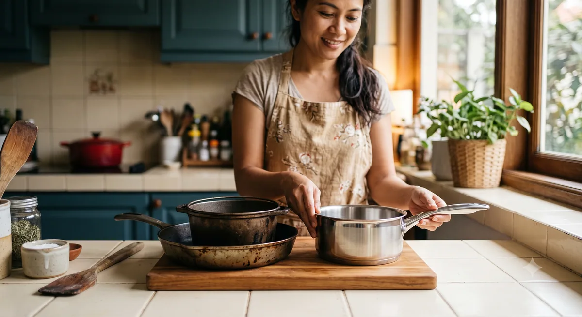 Kapan Waktunya Mengganti Alat Memasak Lama dengan yang Baru