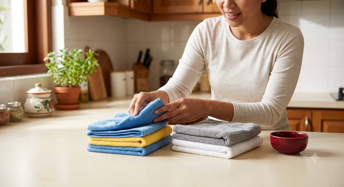 Harga Kain Lap Microfiber di Alfamidi dan Perbandingan dengan Produk Muraah Store
