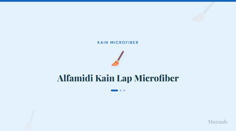 Alfamidi Kain Lap Microfiber - referensi visual