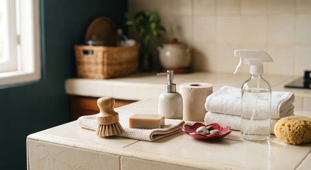Alat Kebersihan dan Perlengkapan Kamar Mandi dalam Bahasa Arab