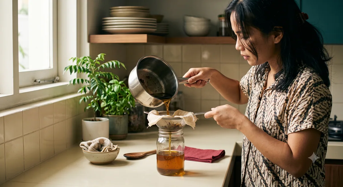 Cara Menyaring Minyak Goreng Bekas yang Benar
