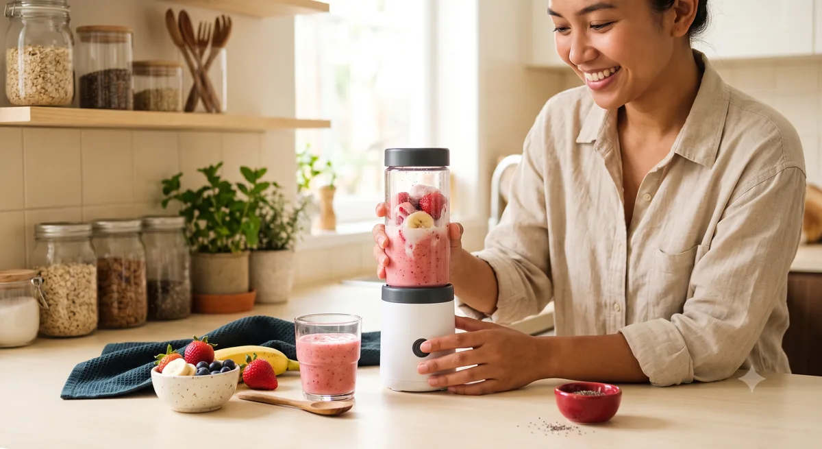 Resep Praktis dengan Blender Mini Portable