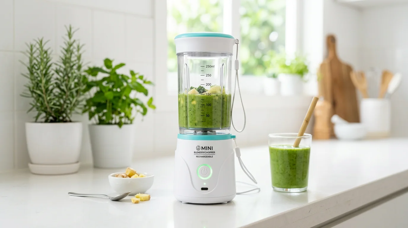 Blender Mini USB Rechargeable: Bisa Dibawa Kemana Saja