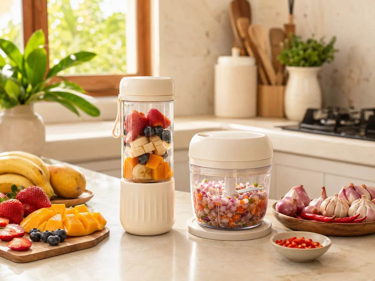 Cara Kerja: Blender Mini vs Chopper