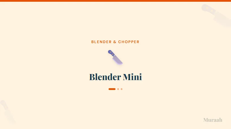Blender Mini - referensi visual