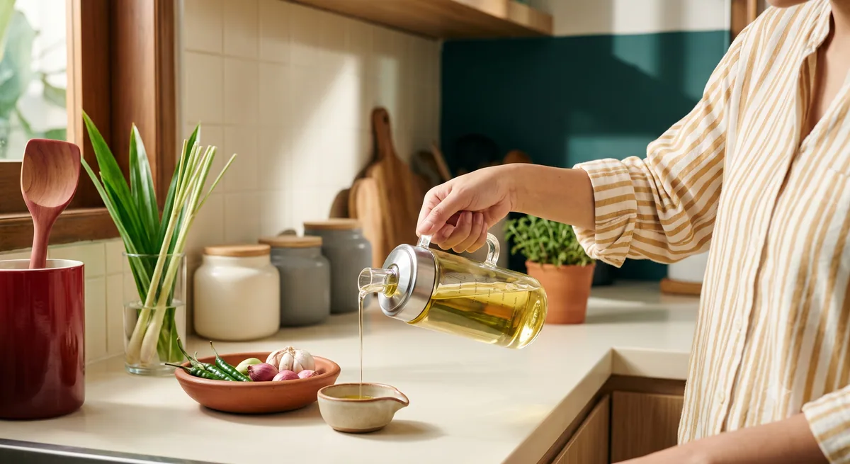 Tips Pemakaian agar Minyak Tidak Tumpah