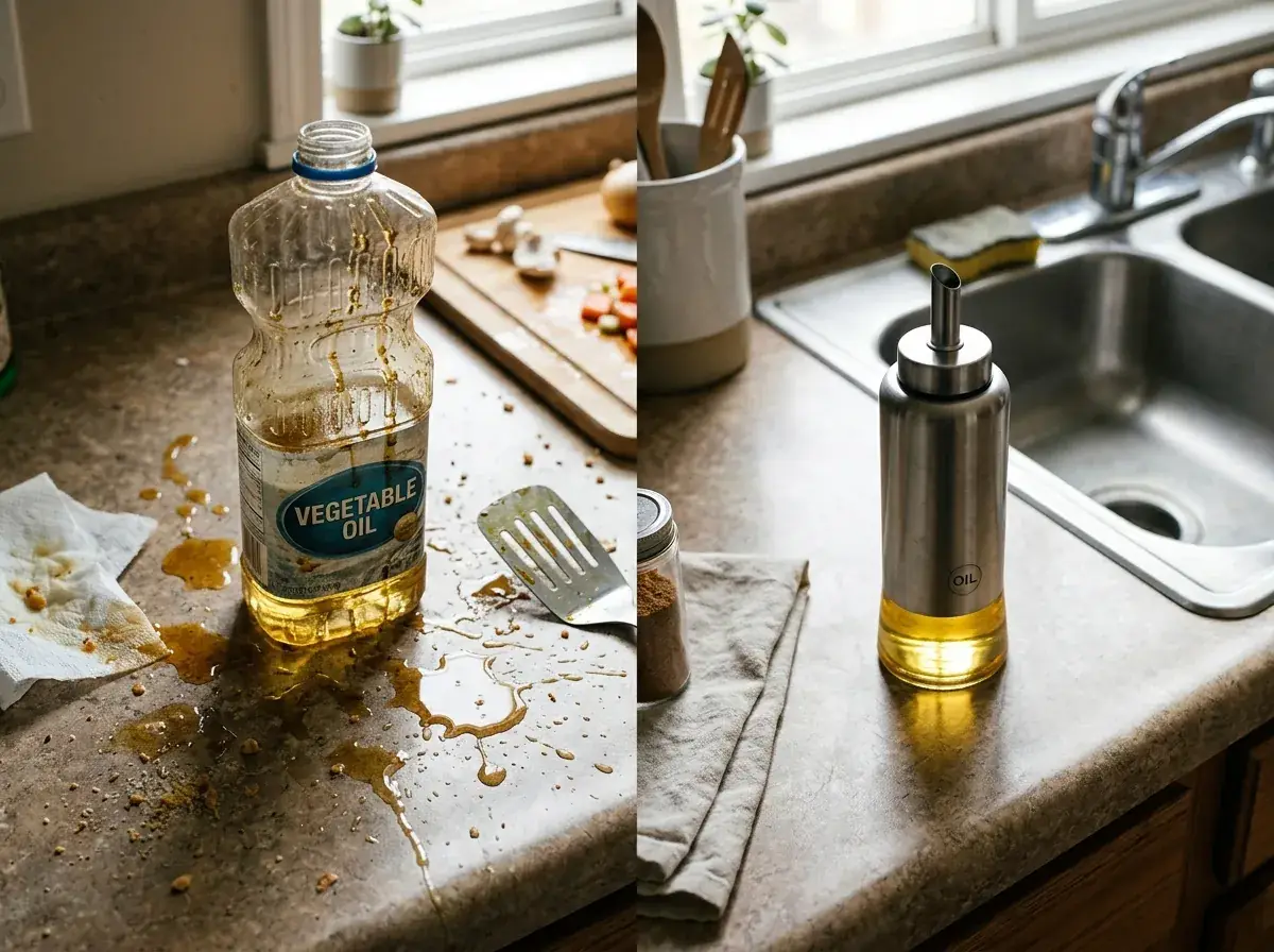 Kenapa Kamu Butuh Botol Minyak Anti Tumpah?