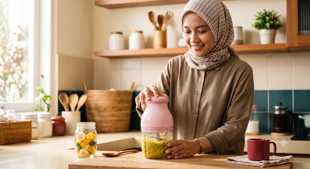 Cara Menggunakan Capsule Cutter sebagai Blender Mini