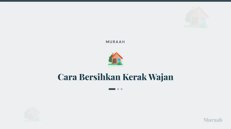 Cara Bersihkan Kerak Wajan - referensi visual
