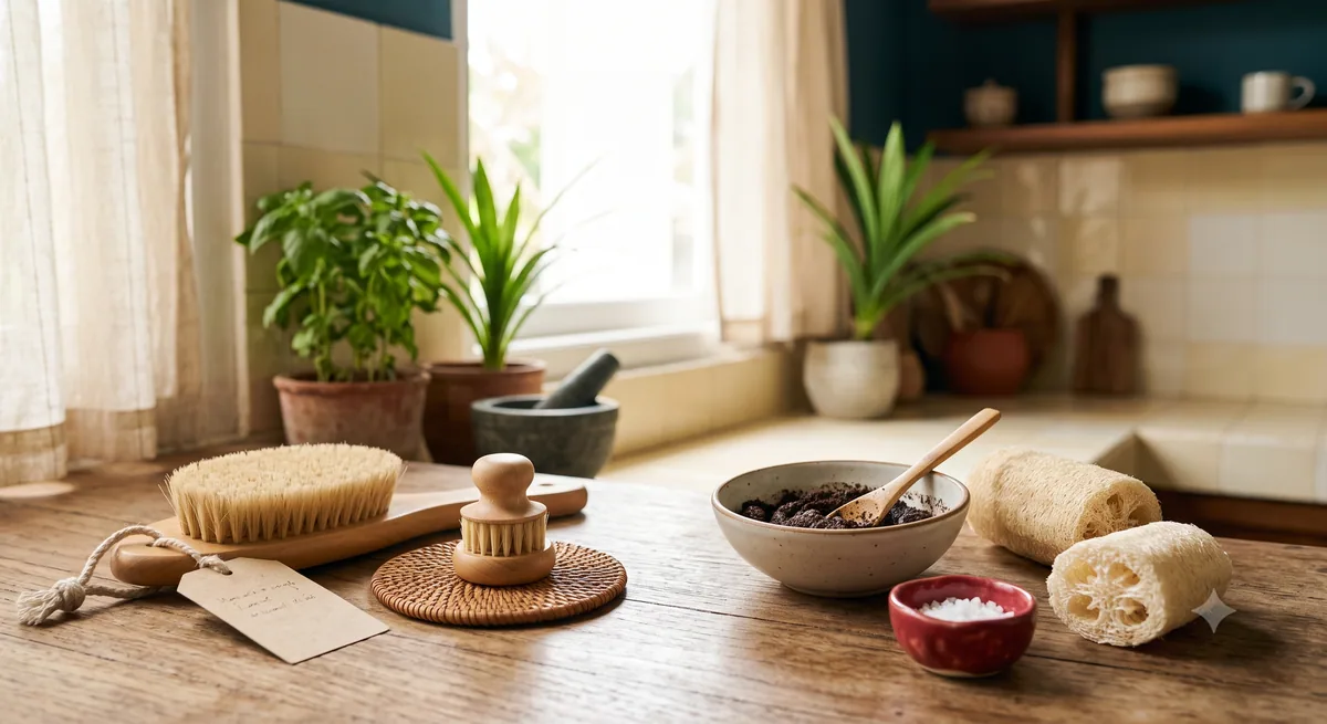 Perbandingan Dry Brushing vs Metode Eksfoliasi Lain