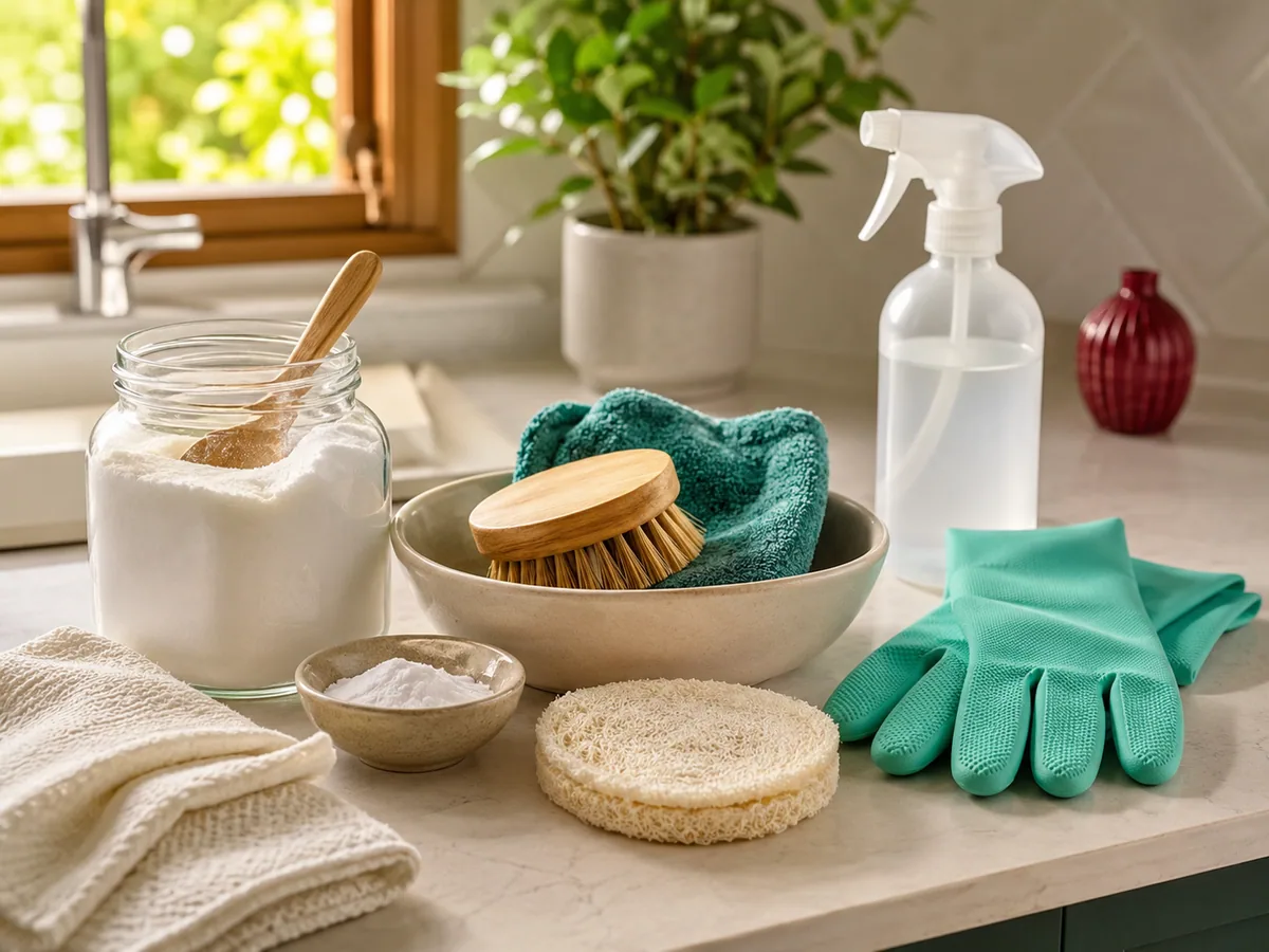 Alat dan Bahan yang Kamu Butuhkan untuk Membersihkan Kamar Mandi dengan Baking Soda