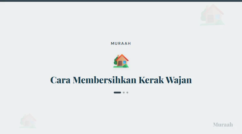Cara Membersihkan Kerak Wajan - referensi visual