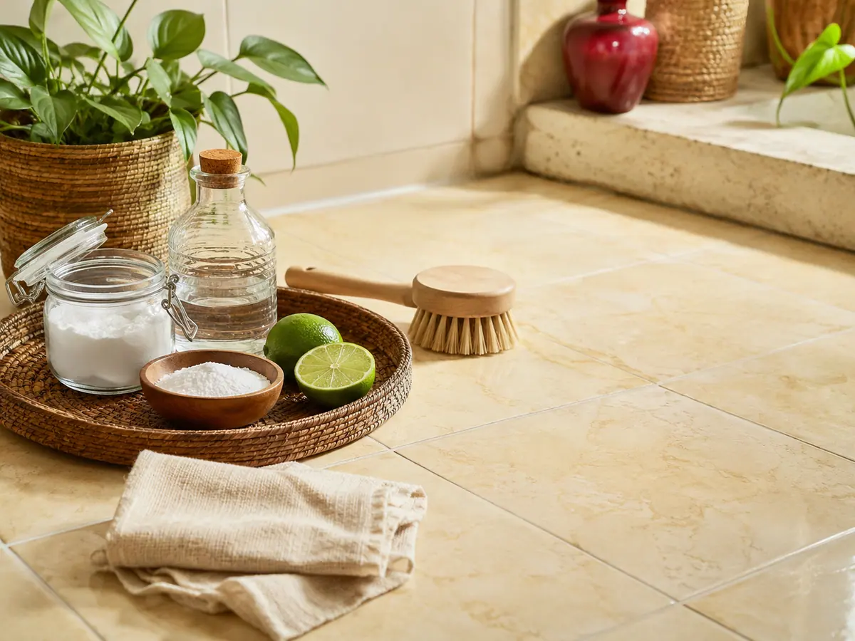 Pilihan Ampuh Cara Membersihkan Lantai Kamar Mandi yang Kuning dengan Bahan Alami