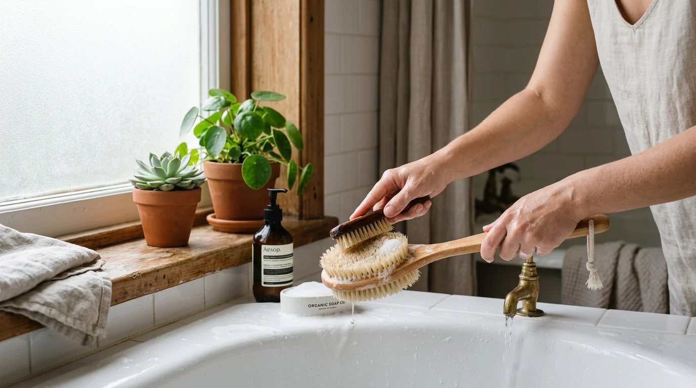 Cara membersihkan sikat mandi agar higienis dan tahan lama