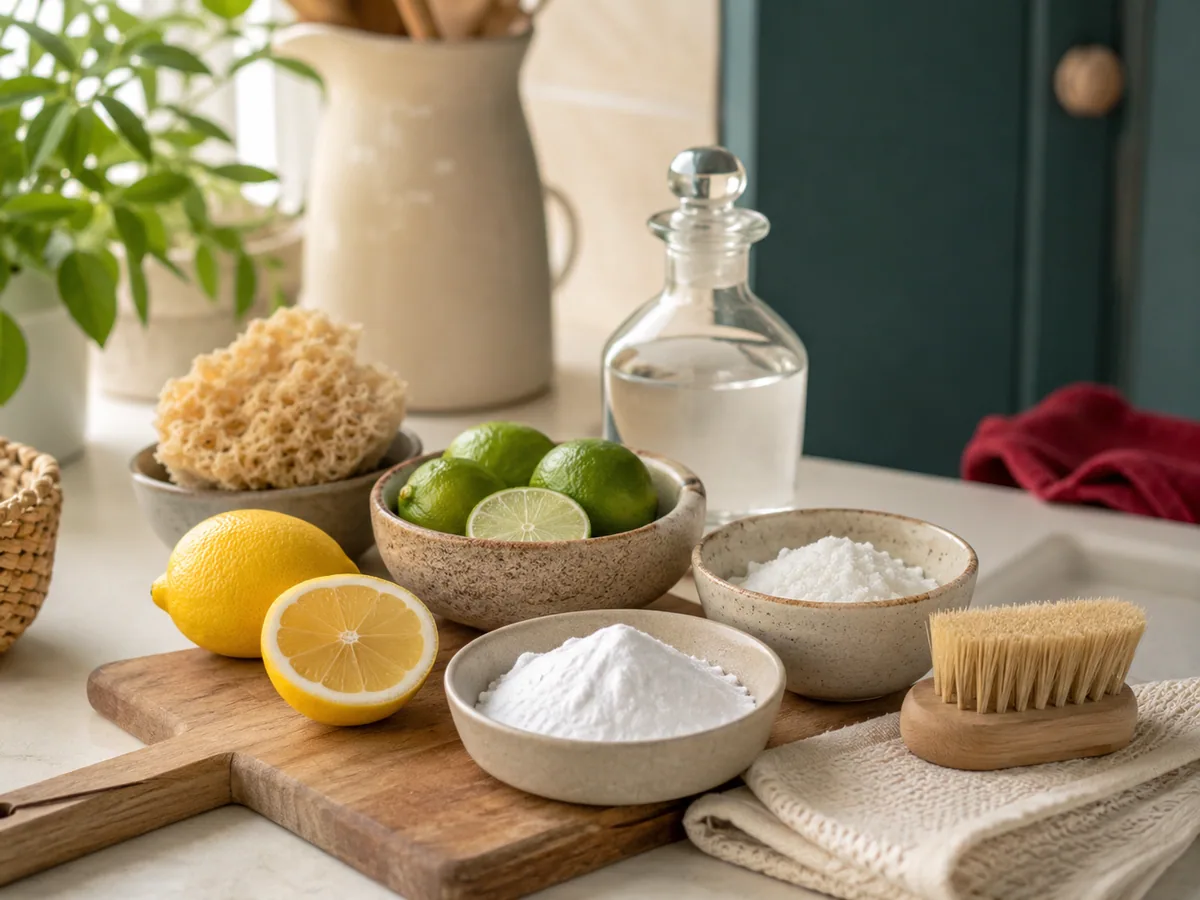 Bahan-Bahan Alami Pilihan untuk Pembersih Kerak Kamar Mandi