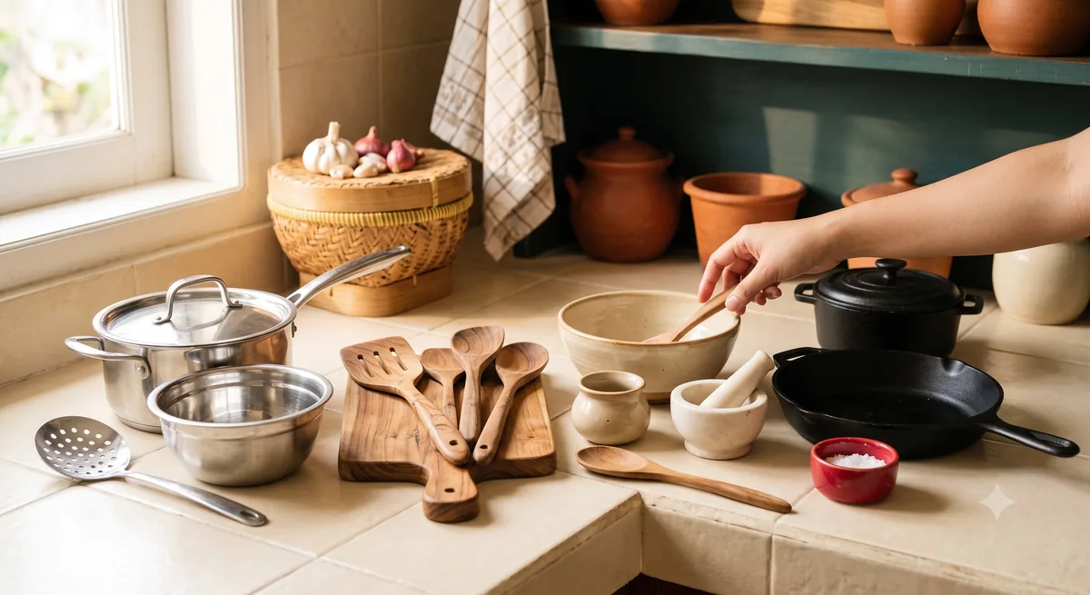 Perbandingan Jenis Material Peralatan Dapur
