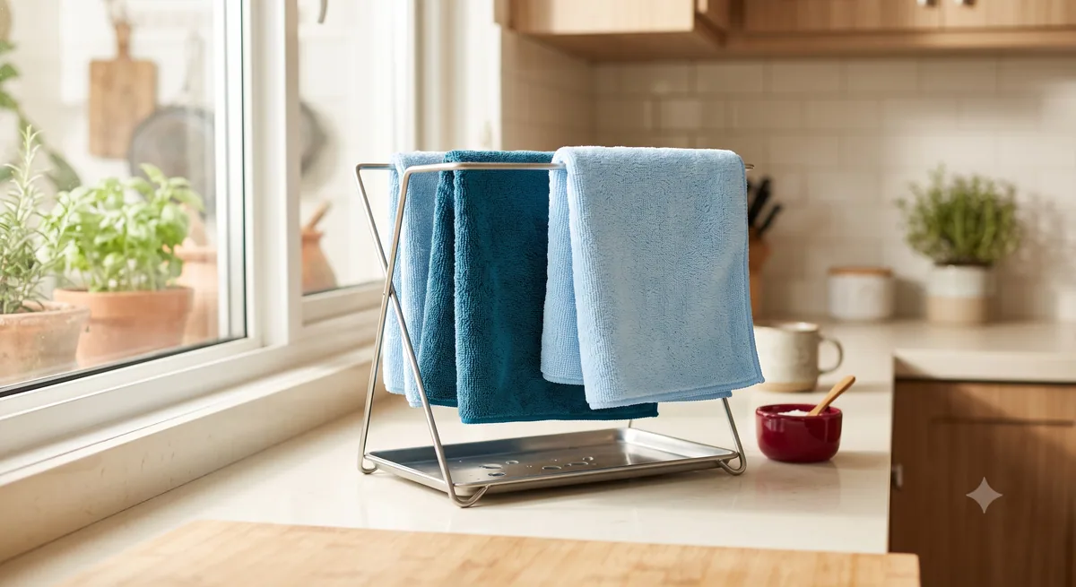 Cara Mengeringkan Lap Microfiber yang Benar