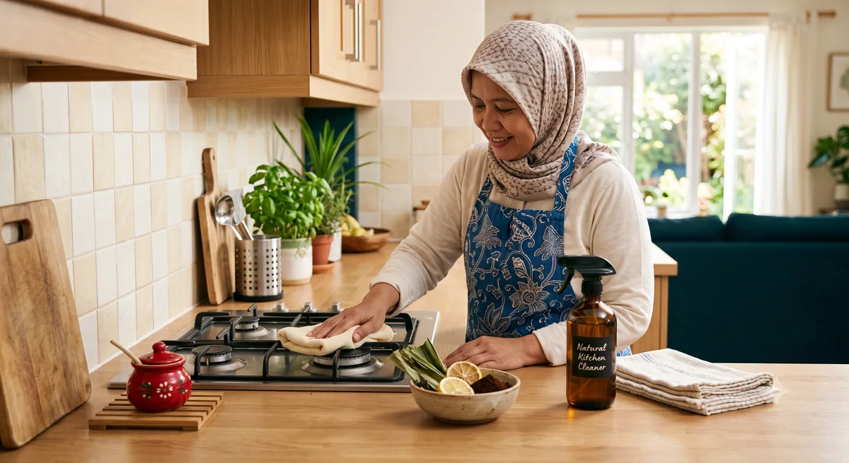 Tips Mencegah Bau Minyak Goreng Menumpuk di Dapur