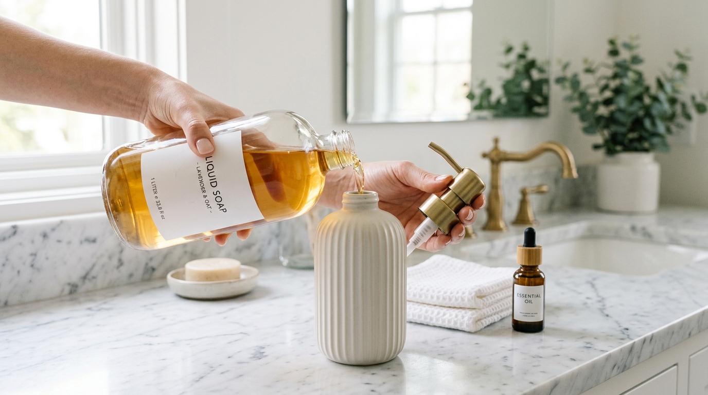 Cara Mengisi Ulang Soap Dispenser dengan Benar