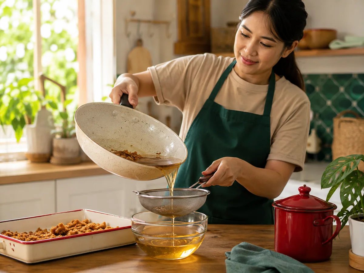 5 Metode Efektif Menyaring Minyak Goreng Bekas