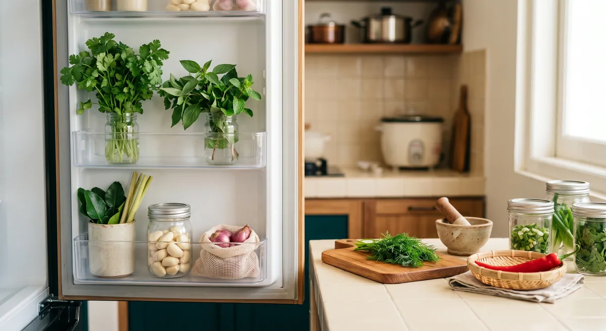 Jenis Bumbu Dapur yang Cocok Disimpan di Kulkas dan Caranya