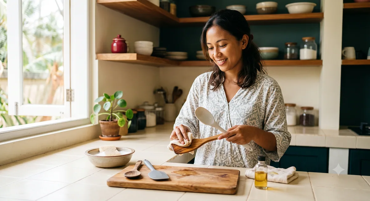 Cara Merawat Alat Dapur Kayu & Plastik