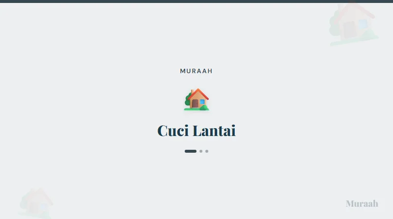 Cuci Lantai - referensi visual