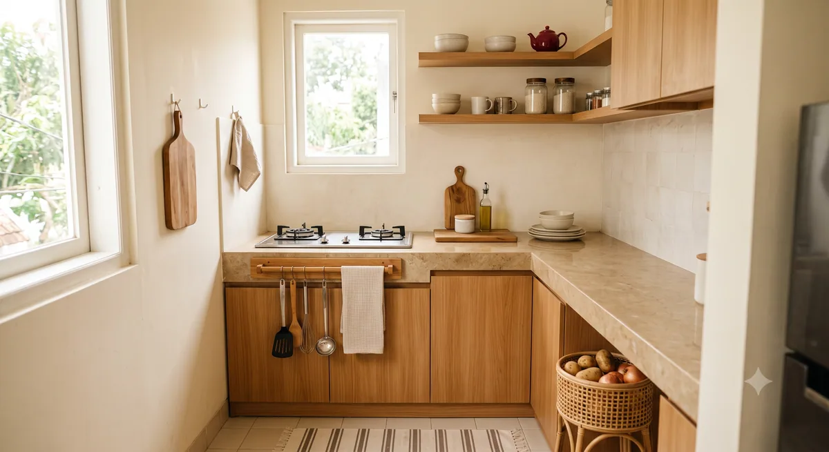 Memaksimalkan Ruang Dapur Mungil dengan Sentuhan Minimalis