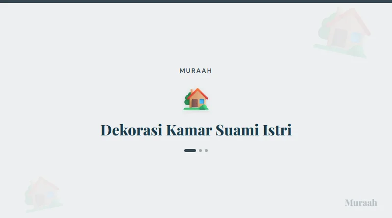 Dekorasi Kamar Suami Istri - referensi visual