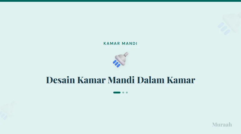 Desain Kamar Mandi Dalam Kamar - referensi visual
