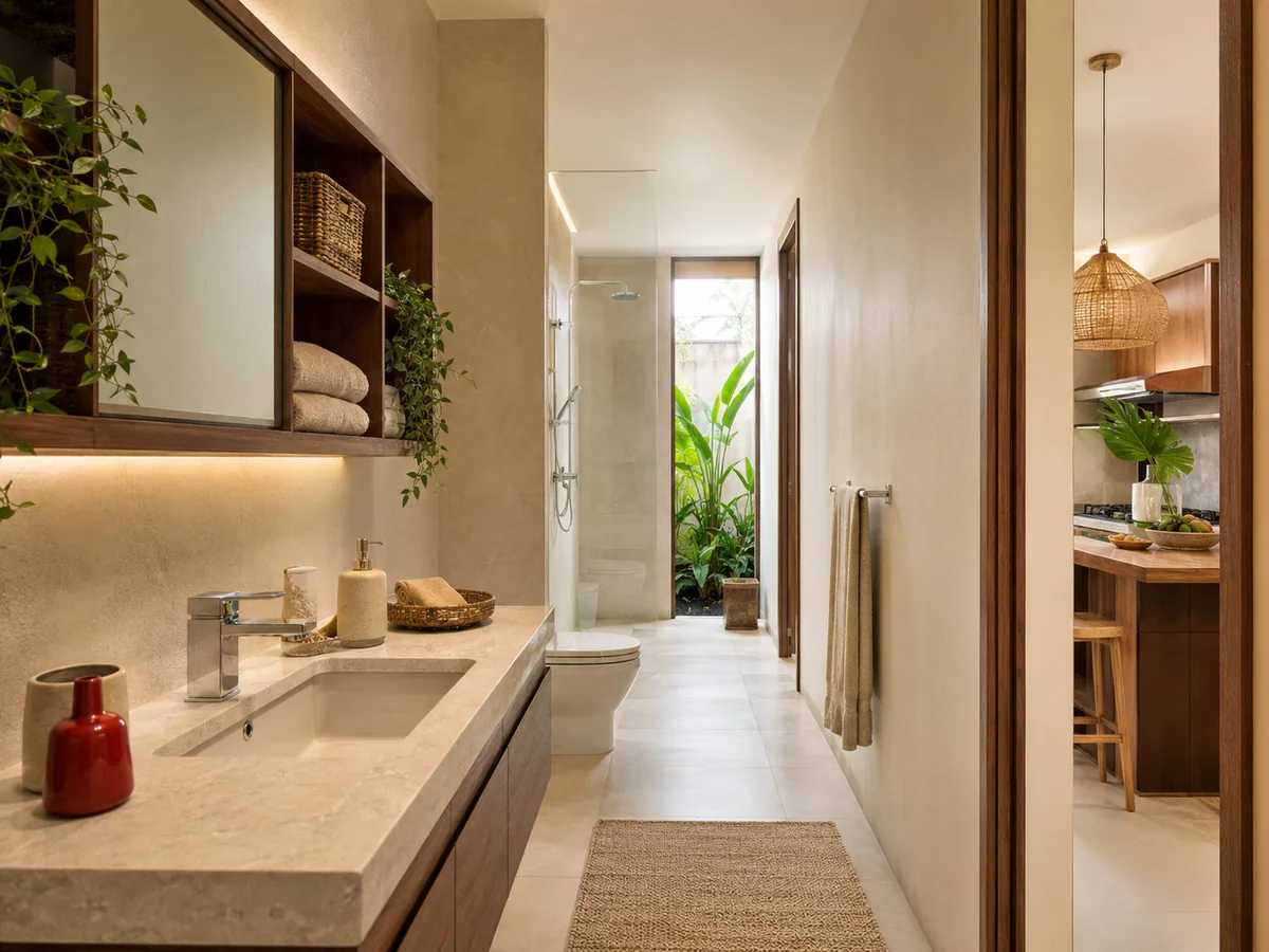 Strategi Jitu Mewujudkan Desain Kamar Mandi Memanjang yang Fungsional dan Estetis