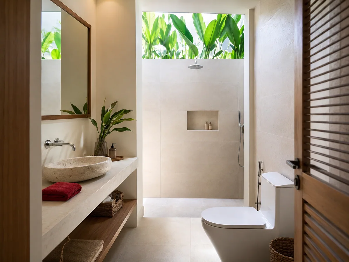 Desain Kamar Mandi Minimalis