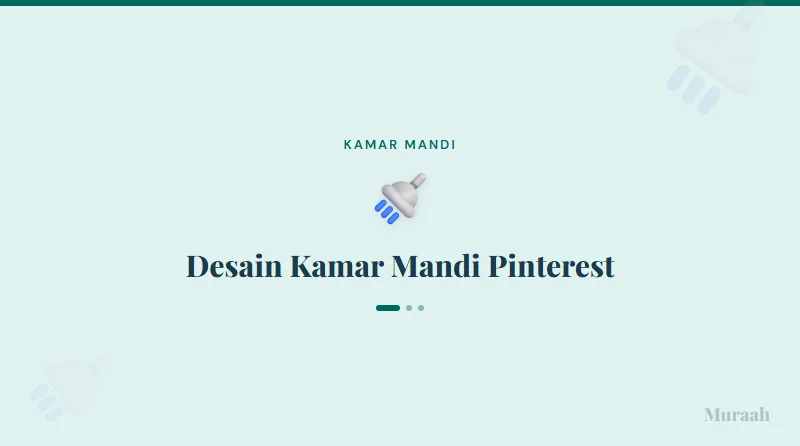 Desain Kamar Mandi Pinterest - referensi visual