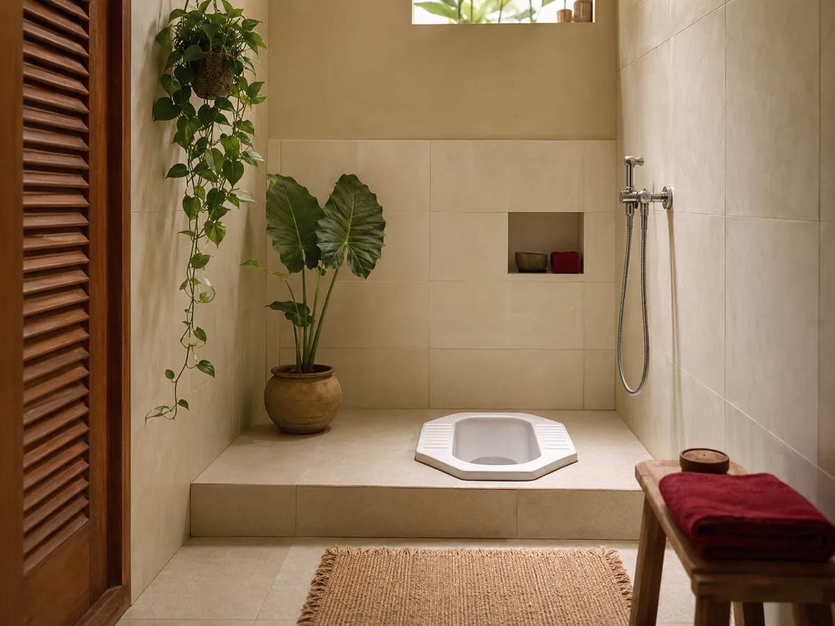 Ide Desain Kamar Mandi Toilet Jongkok untuk Berbagai Ukuran dan Gaya