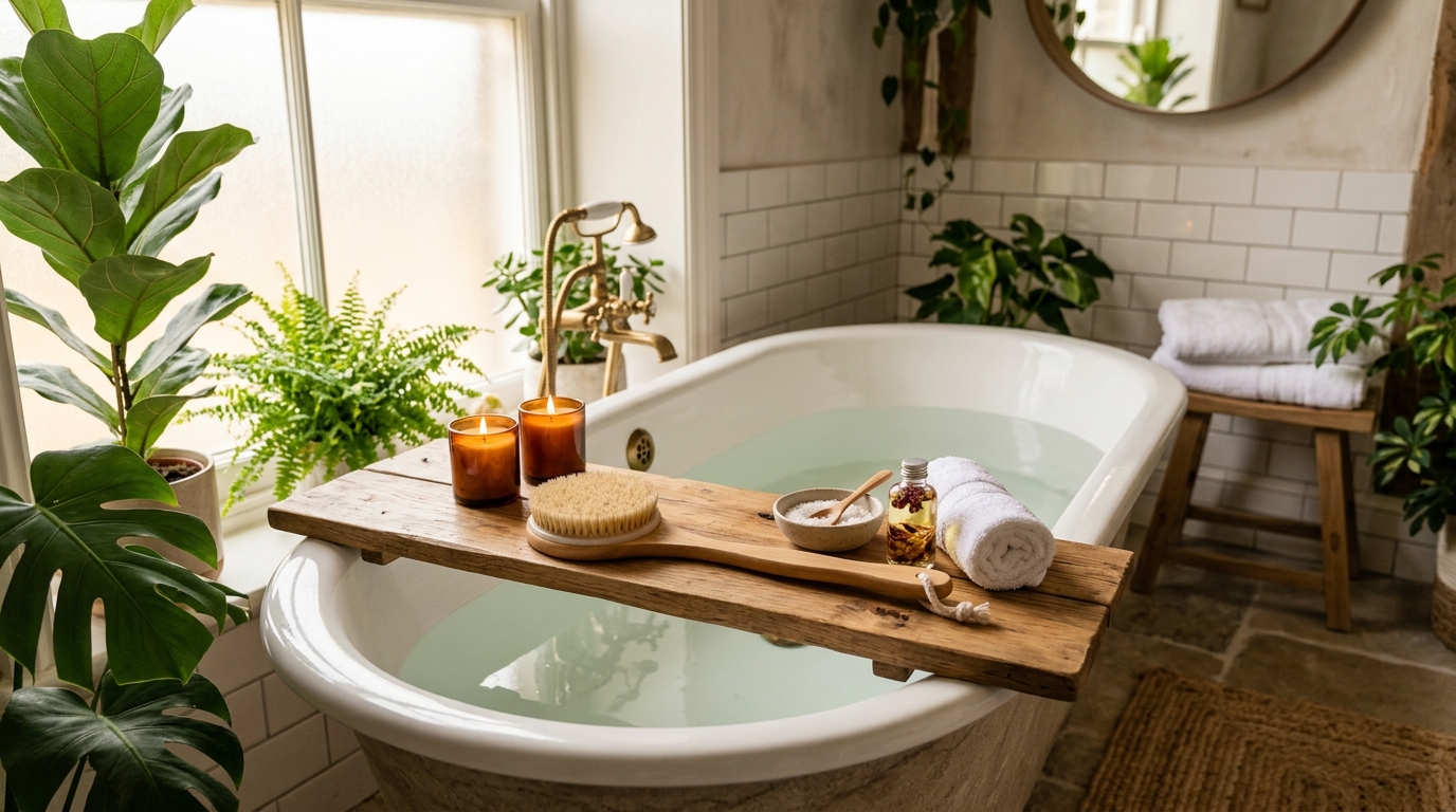 Dry brushing adalah teknik menyikat kulit kering yang dilakukan sebelum mandi untuk eksfoliasi dan stimulasi sirkulasi