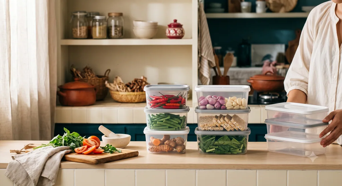 Tips Mengatur Dapur dengan Food Container Set
