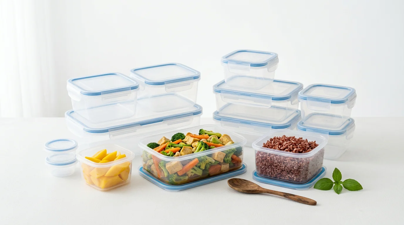 Berbagai pilihan food container set berkualitas dari Muraah untuk penyimpanan makanan yang rapi dan awet.
