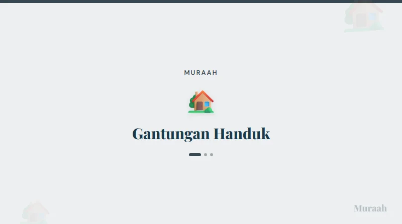 Gantungan Handuk - referensi visual