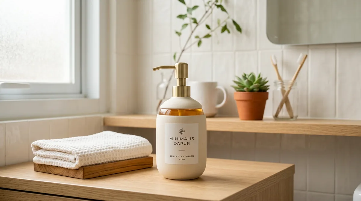 Hand Soap Dispenser Minimalis - referensi visual