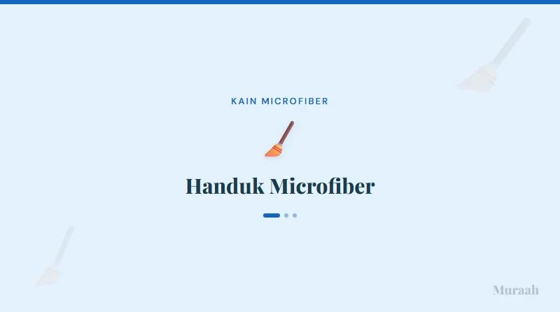 Handuk Microfiber - referensi visual