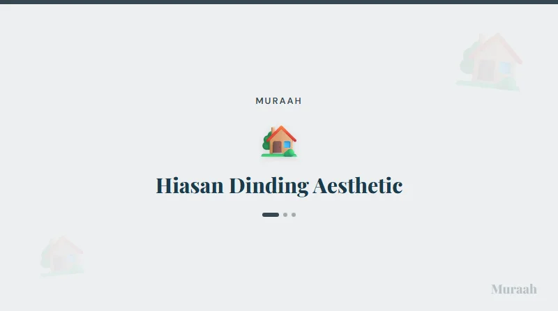 Hiasan Dinding Aesthetic - referensi visual