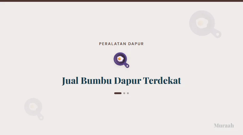 Jual Bumbu Dapur Terdekat - referensi visual