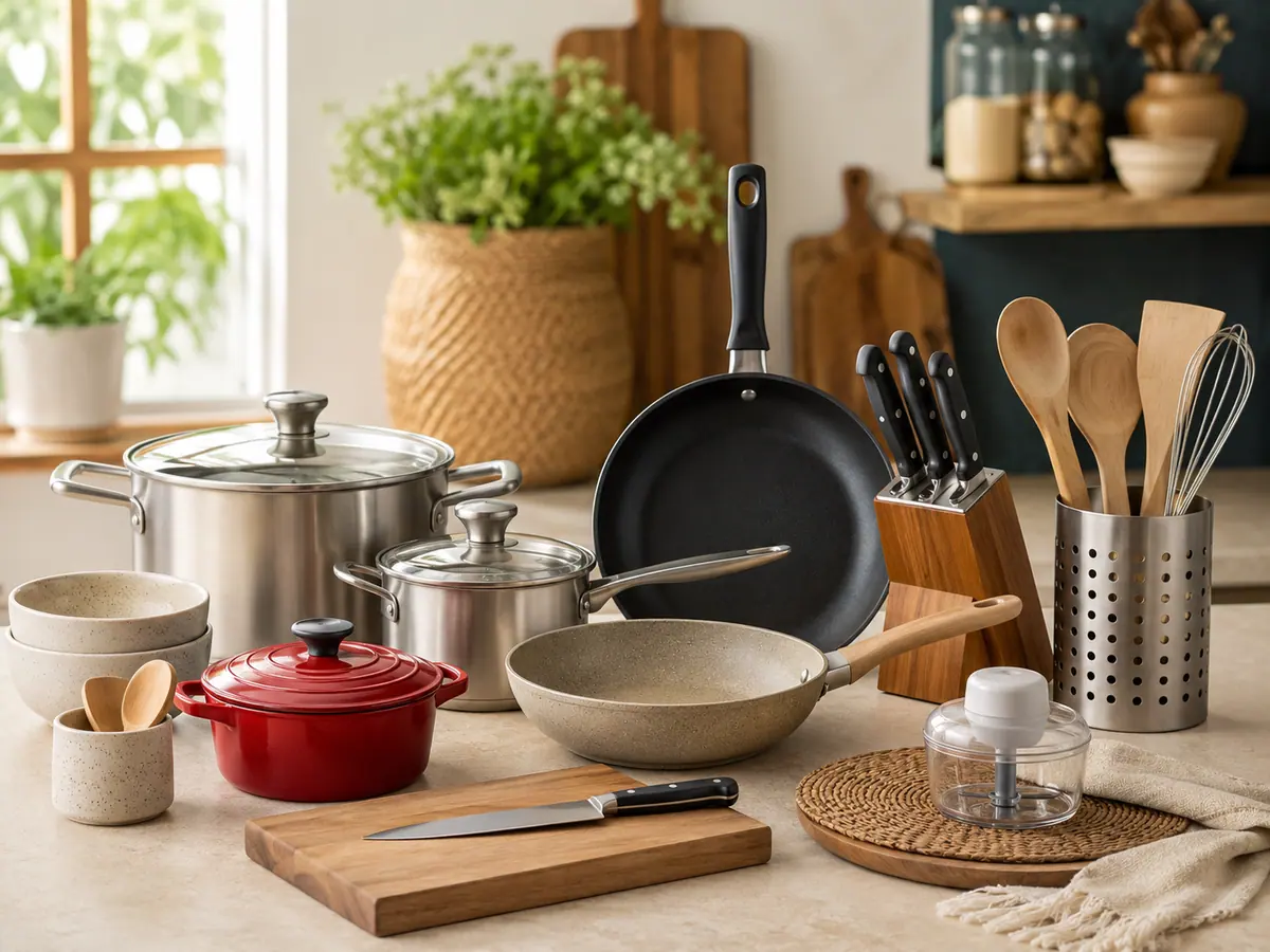 Jenis-Jenis Peralatan Dapur Esensial yang Wajib Kamu Punya