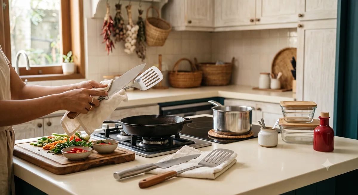 Tips Merawat dan Menggunakan Peralatan Dapur Agar Awet