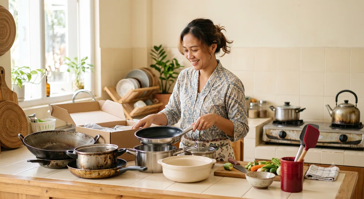 Kapan Saatnya Mengganti Peralatan Masak Lama dengan yang Baru